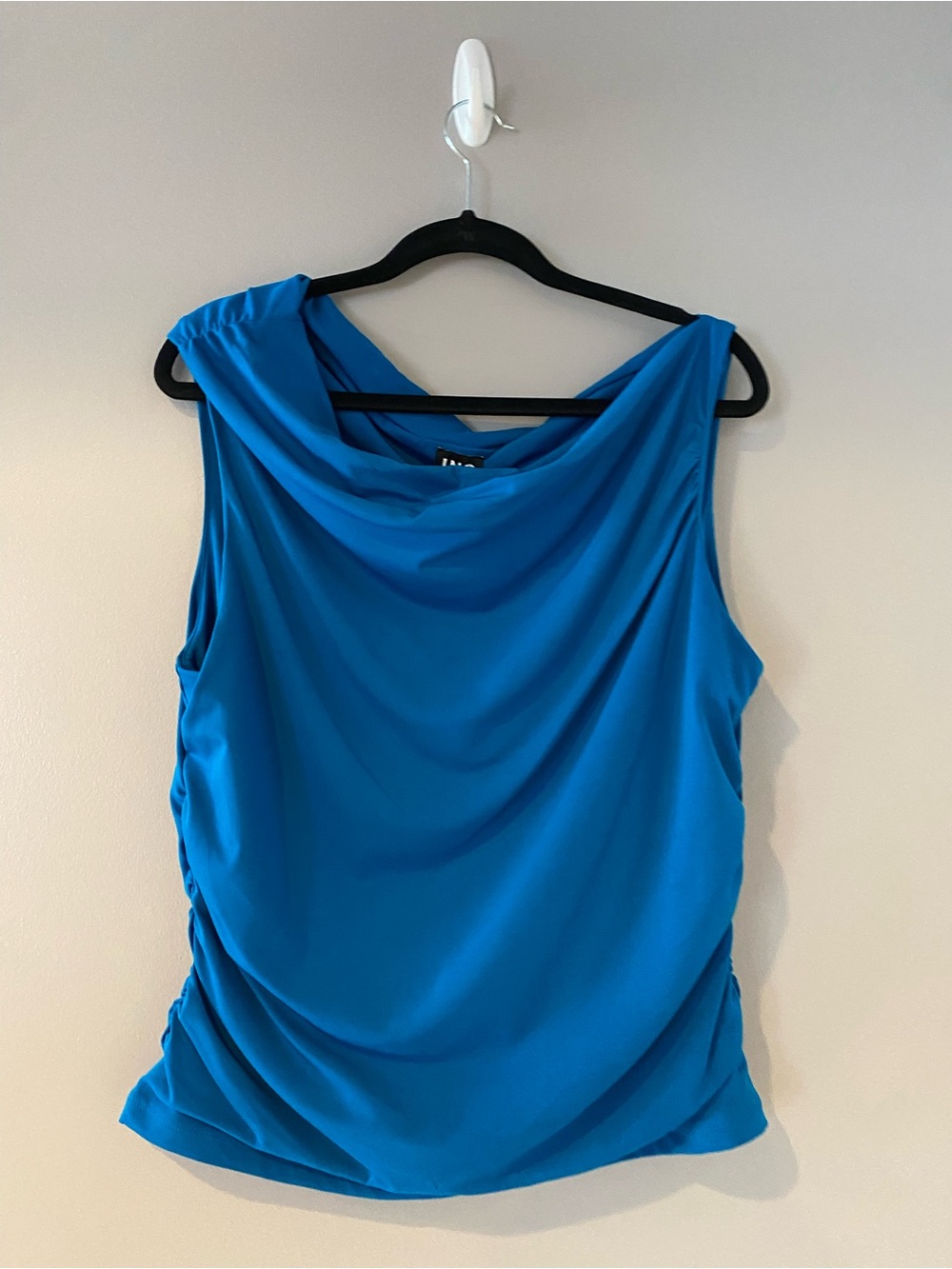 INC International Concepts Turquoise Blue Draped Camisole